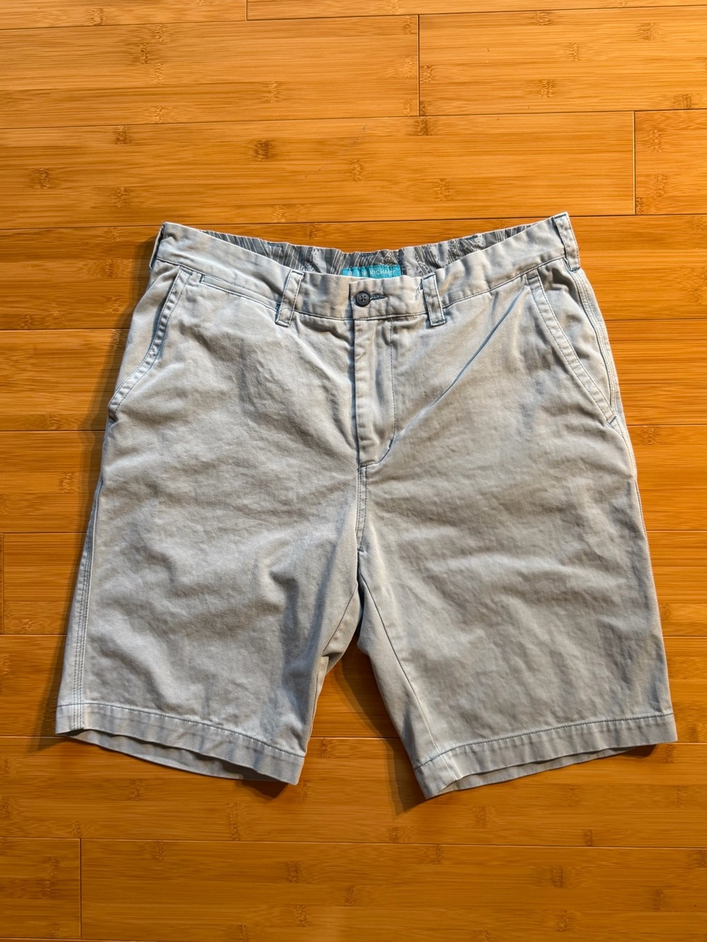 Tori Richard Men’s Shorts Blue — Size 32, 9” Inseam